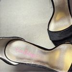 Lilly Pulitzer Womens Amber Lynn Black Velvet Embellished Sandals Block Heel 8.5 Photo 10