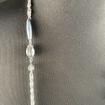 Vintage Mid Century 56 in Long Flapper Style Beaded Chain Necklace Made Germany Photo 1