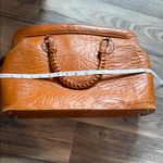 American Vintage Orange Leather Satchel Photo 11