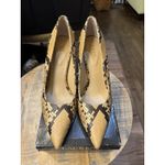 Ralph Lauren Lauren Women's Lindella Ii Faux-Snakeskin Pump Size 8.5 B Photo 3
