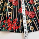 ZARA  floral stripe wrap dress size XS Photo 9