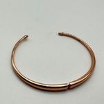 Stella & Dot Pave Inset Rose Gold Cuff Dainty Minimalist understated Elegant Photo 4