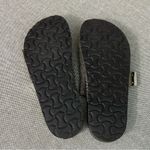 White Mountain  Horizon Sandals Gold Glitter Cork Footbed Two Buckles Size 9.5 Photo 9