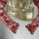 Brooklyn Karma  Patterned Mesh Top Photo 3