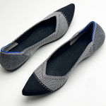 Rothy's ROTHY’S The Point Gray Mist Captoe Slip On Flats, Size 8 Photo 0