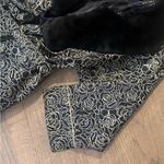 Victoria's Secret RARE Vintage  Collection Black and Gold Floral Rose Robe- Small Photo 6