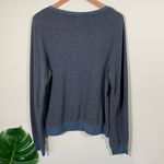 Wildfox Pizza Party Baggy Beach Jumper Sweater Navy Size Medium Cozy Photo 4