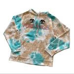 By Samii Ryan | Pure Angel Multicolor Tie Dye Hoodie Sweatshirt Small Blue Photo 0