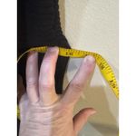 Eliza J Women Off the Shoulder MIDI Sweater Knit Dress Black Side Slit Ribbed Photo 11