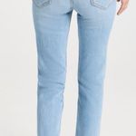 NWT MOTHER Denim High Waisted Rider Skimp Jeans in High Life wash Size 28 Blue Photo 1