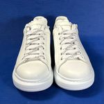 Alexander McQueen Women’s  Larry Oversized White/Black Shoe Sz 38 1/2 Sz 7.5 US Photo 1