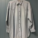 Marsh Landing Vtg GLAM COWBOY Snap Rhinestone Jeweled WESTERN Long Shirt Sz M Photo 0