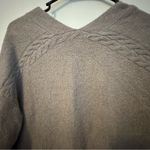 Barefoot Dreams Barefoot dreamsTaupe Cardigan Sweater medium Photo 3