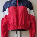 New Look Women's lightweight short jacket/coat Red, white, blue Size L Photo 0