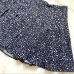 American Eagle  Blue Floral Skirt Photo 2