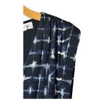 Evereve Romper Women Large Navy Blue White Grid Print Avaline Skort Wrap Skirt Photo 5