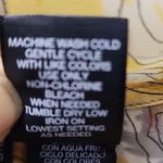 Bisou Bisou Button Down Blouse, Tie, Sz Large Photo 2