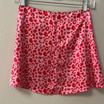 Princess Polly , pink and red leopard skirt size 2 Photo 2