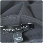 Banana Republic Black Cuffed Tapered Pant Size 0 Style 568369 Office Workwear Photo 8