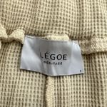 Legoe Heritage WAFFLE JOGGERS pants cream size 1 M DR Size M Photo 2