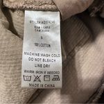 Sadie & Sage Pant Womens Small Tan Pull On Corduroy Preppy‎ Straight High Rise Photo 5