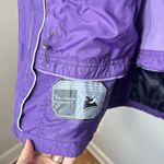 Columbia Woman's Purple 3-in-1 Interchange Jacket Medium Waterproof Hiking Photo 4