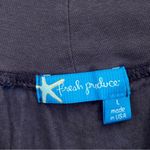 Fresh Produce  Blue Floral Tropical Cotton Tiered Mini Skirt Photo 5