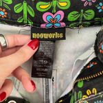 Nooworks  Awesome Blossom Carpenter Pants Multicolor Rainbow Floral Pants Medium Photo 8