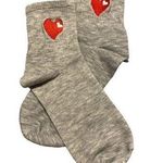 Heart Embroidered Socks Photo 0