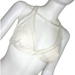 Dolce Vita Courtside Racerback Mesh white Bikini Top size medium​ Photo 2