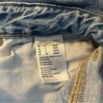 American Eagle high rise mom jeans size 6 short light wash distressed straight Photo 6