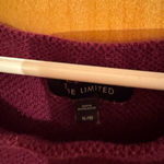 The Limited  maroon sweater Photo 1