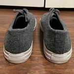 Vince  Heaton Gray Tweed Wool Lace Up Sneaker Photo 4