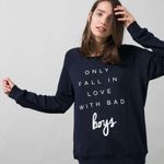 Bershka  “Only Fall In Love With Bad Boys” Sweater Photo 0