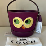 Coach Trick Or Treat Bucket With Halloween Owl In Regenerative Cotton Photo 0