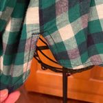 st. john's bay ✅✅✅BOGOHO ✅✅✅St. John’s Bay Green and Blue Plaid Button-Up Shirt-XXL Photo 5