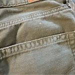 American Eagle  women's size 4 distressed military green shorts Photo 5