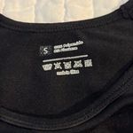 Cropped Workout Top Black Photo 1