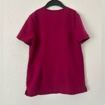 FIGS  Casma Three-Pocket Scrub Top in ultra rose sz XS Preowned Photo 7