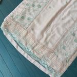 Original agha noor 2 Piece Heavily Embroidered Chiffon Shirt With Dupatta Pink Size L Photo 6