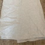 Reformation  100% Linen Faux Wrap MIDI Skirt 8 Photo 6