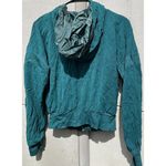 Diesel Vintage  Women’s Sz S Zip Teal Blue Jacket Racer Activewear Made in Italy Photo 14