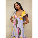 La Ligne New York Stella Dress Maxi Dress Lavender Size Small Purple Photo 2