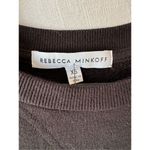 Rebecca Minkoff Black Cotton Short Puff Sleeve Dress Size XSmall Photo 2