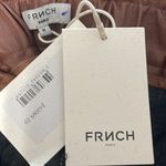 FRNCH NWT  brown faux leather shorts Photo 5