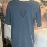 Life is Good Tee Graduate Short Sleeve Shirt Blue Cotton Womens Men Small Photo 0