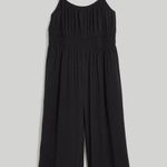 Madewell Womens Lusterweave Sophia Tank Wide Leg Jumpsuit Black Photo 3