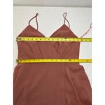 Birdy Grey  Kaia Dress Chiffon in Terracotta. Size Small. Photo 7