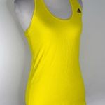 Adidas  Canary Yellow Razorback Womens Athletic Tank M Photo 1