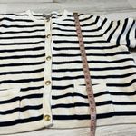 J.Crew  Striped Cotton Lady Jacket Cardigan Size 2X Photo 12